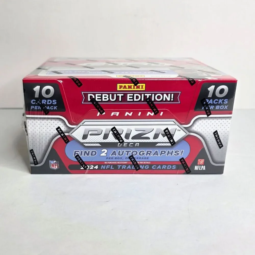 2024 Panini Prizm Deca NFL Trading Card Hobby Box Online Exclusive - NEW SEALED - Picture 2 of 6